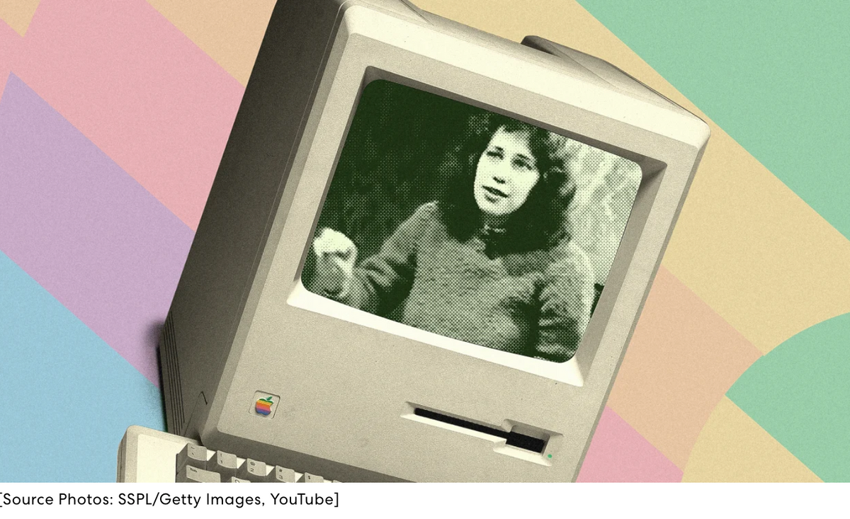 Watching Susan Kare explain the Mac UX in 1984 is the most relaxing th ...