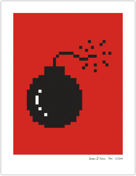 Laughing Squid — Prints of Orignal Macintosh Icons by Susan Kare