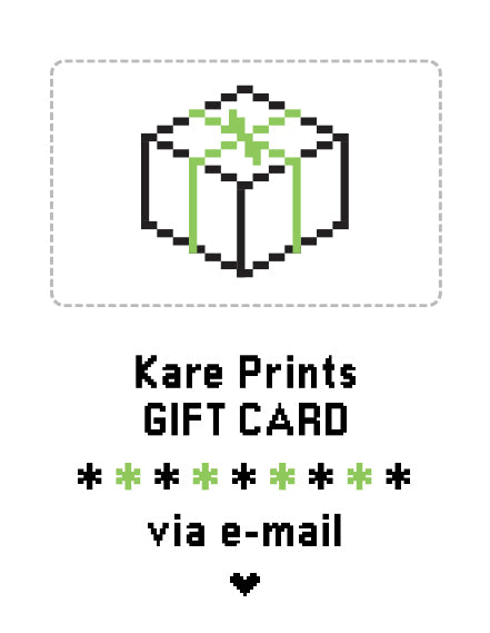 Kare Prints Gift Card